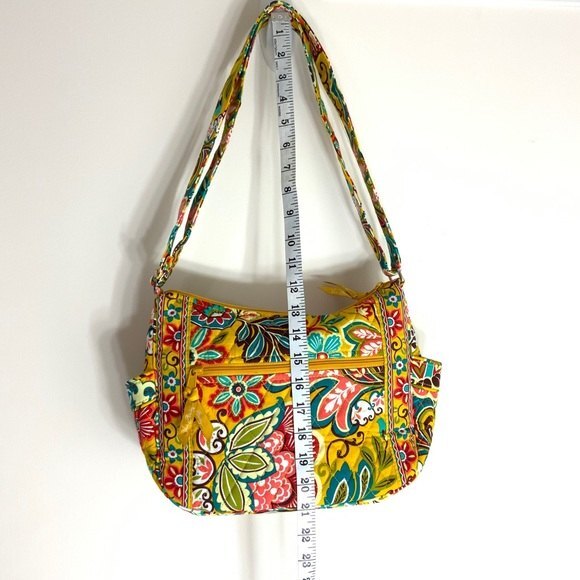 Vera Bradley Purse Retired Provençal Pattern Medium Shoulder Bag - Picture 8 of 10